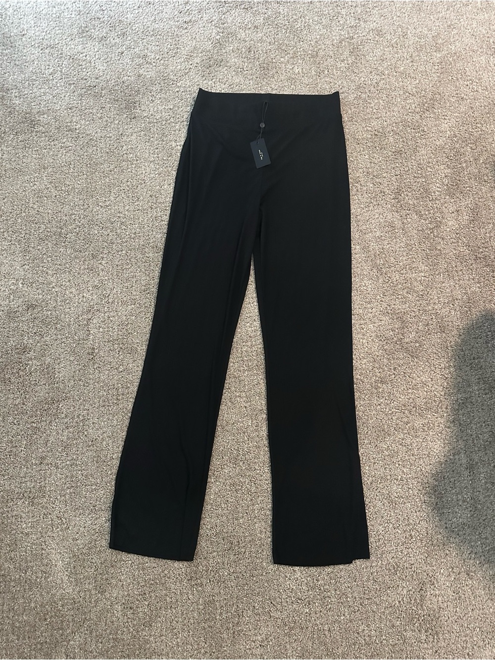 rag & bone Black Straight-Leg Dress Pants